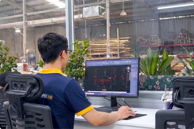 quy trình sản xuất sofa