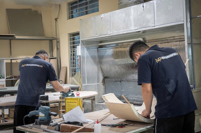 tổ khung mộc nội thất minh phú 