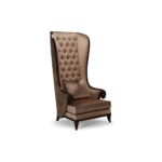 armchair thư giãn đọc sách lưng cao