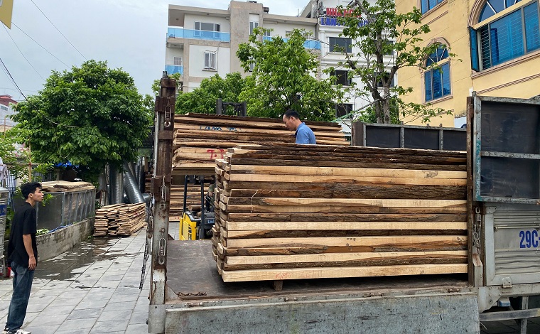Nhập khẩu gỗ tự nhiên tại Sofa Minh Phú
