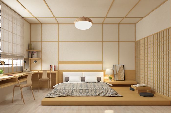Nội thất gỗ Thông tự nhiên Japandi